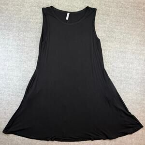 Weaczzy All Black Sundress-Large/Pockets/Maxi Dress/Lightweight